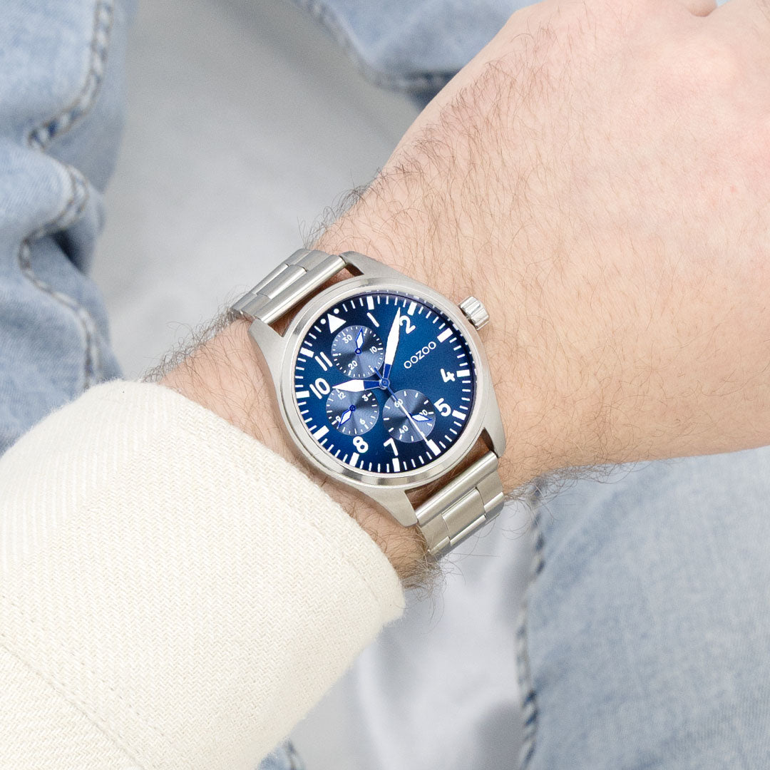 Oozoo C11505  silver-blue