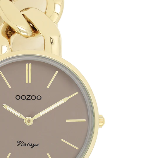 Oozoo C20358  goudkleurig - taupe