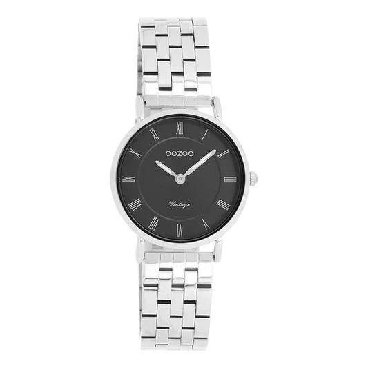Oozoo C20373  zilver-black
