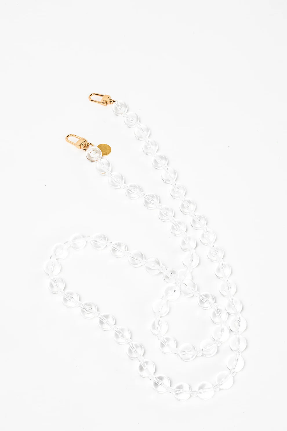Folie à Trois  telefoonketting Juniper   Clear