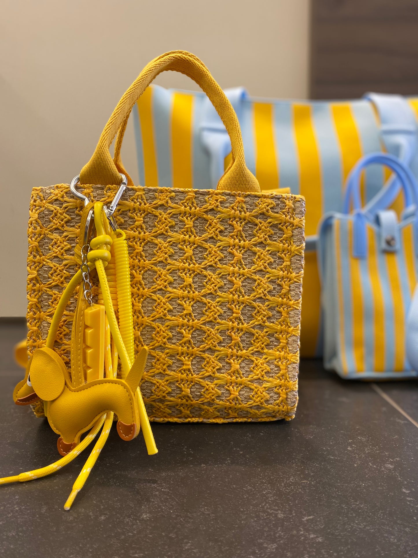 Handtas 00029457 geel