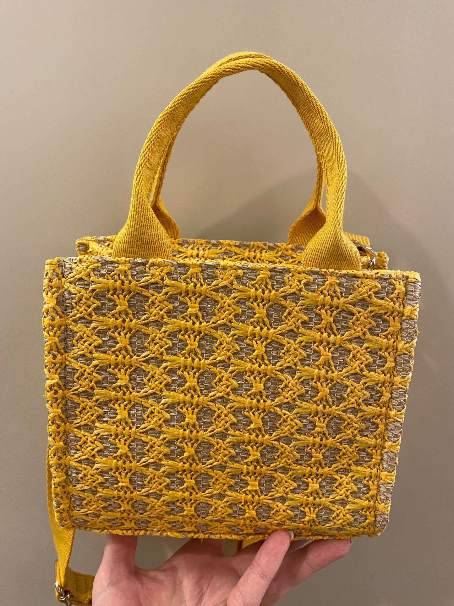 Handtas 00029457 geel