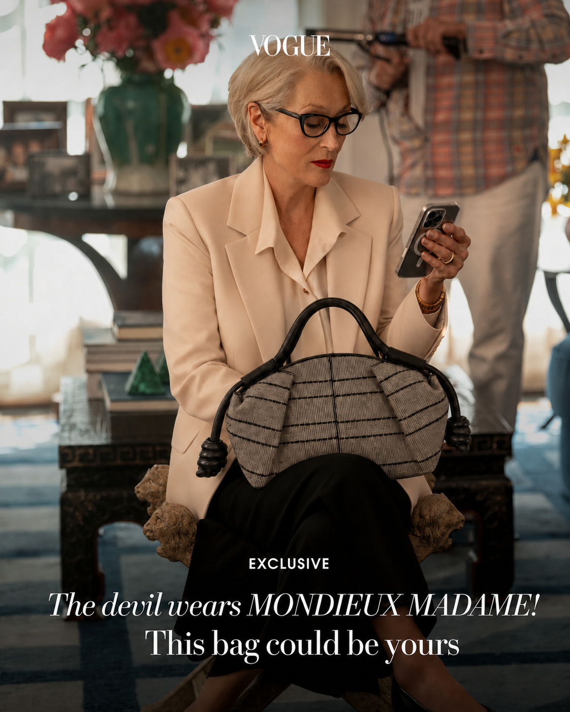 Mondieux Madame  CEZAN 2 VIP textile  bruin