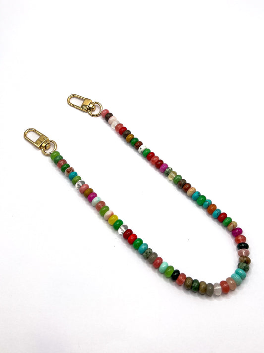 Folie à Trois  korte telefoonketting Island Sunset   multi