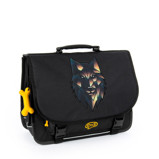 Stones and Bones  LILY PL - Wolf   black