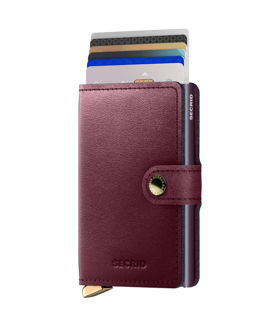 Secrid Premium Miniwallet  DUSK Bordeaux