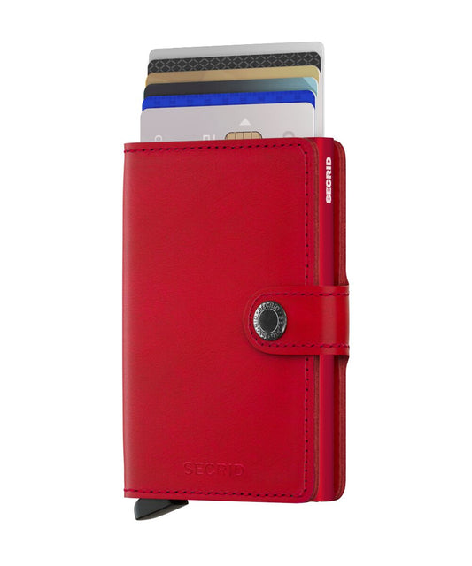 Secrid Miniwallet Original  red-red