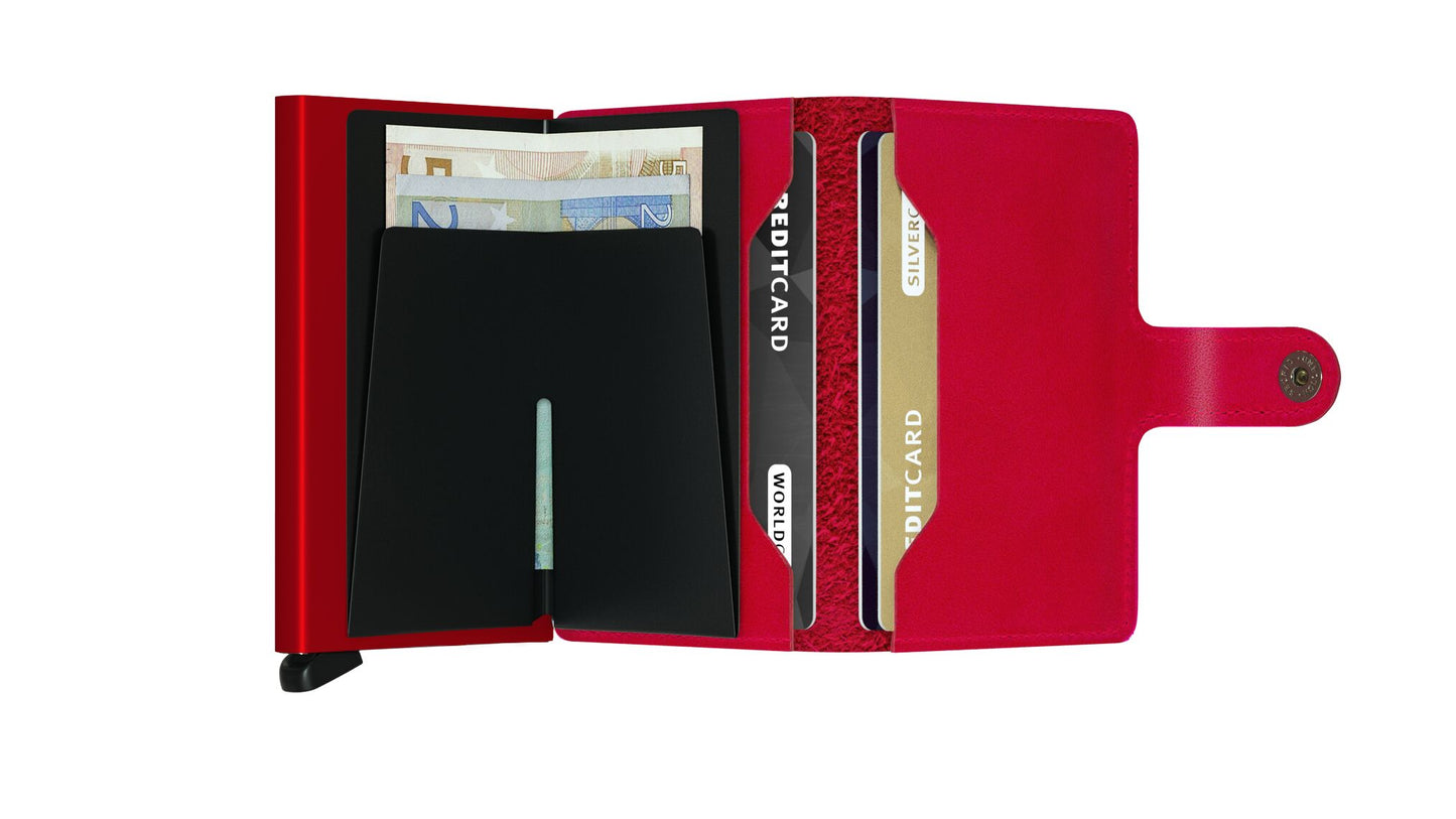 Secrid Miniwallet Original  red-red