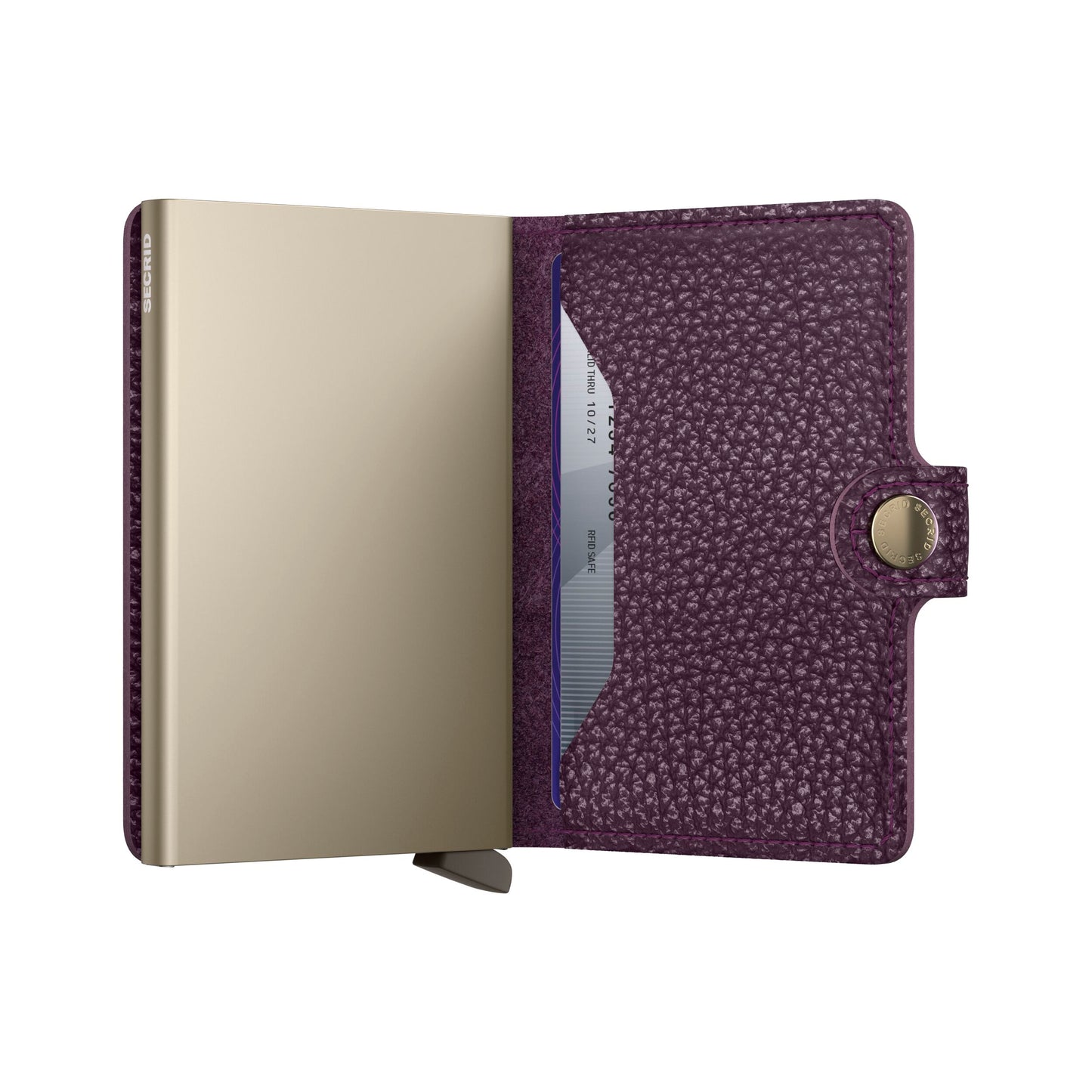 Secrid Miniwallet   Pebble  grape
