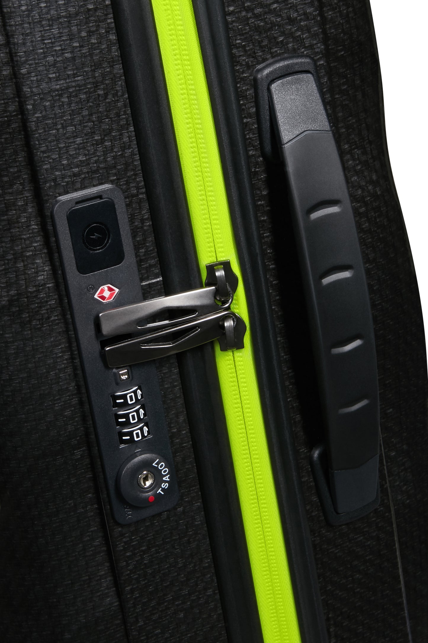 Samsonite C-LITE LTD spinner 55  black lime