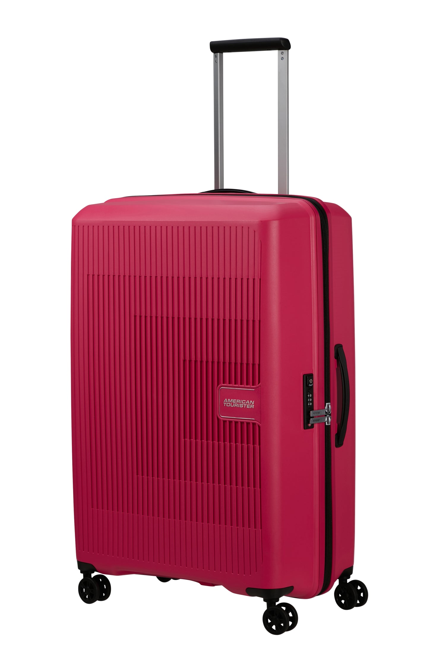American Tourister AEROSTEP spinner 77 exp  pink flash