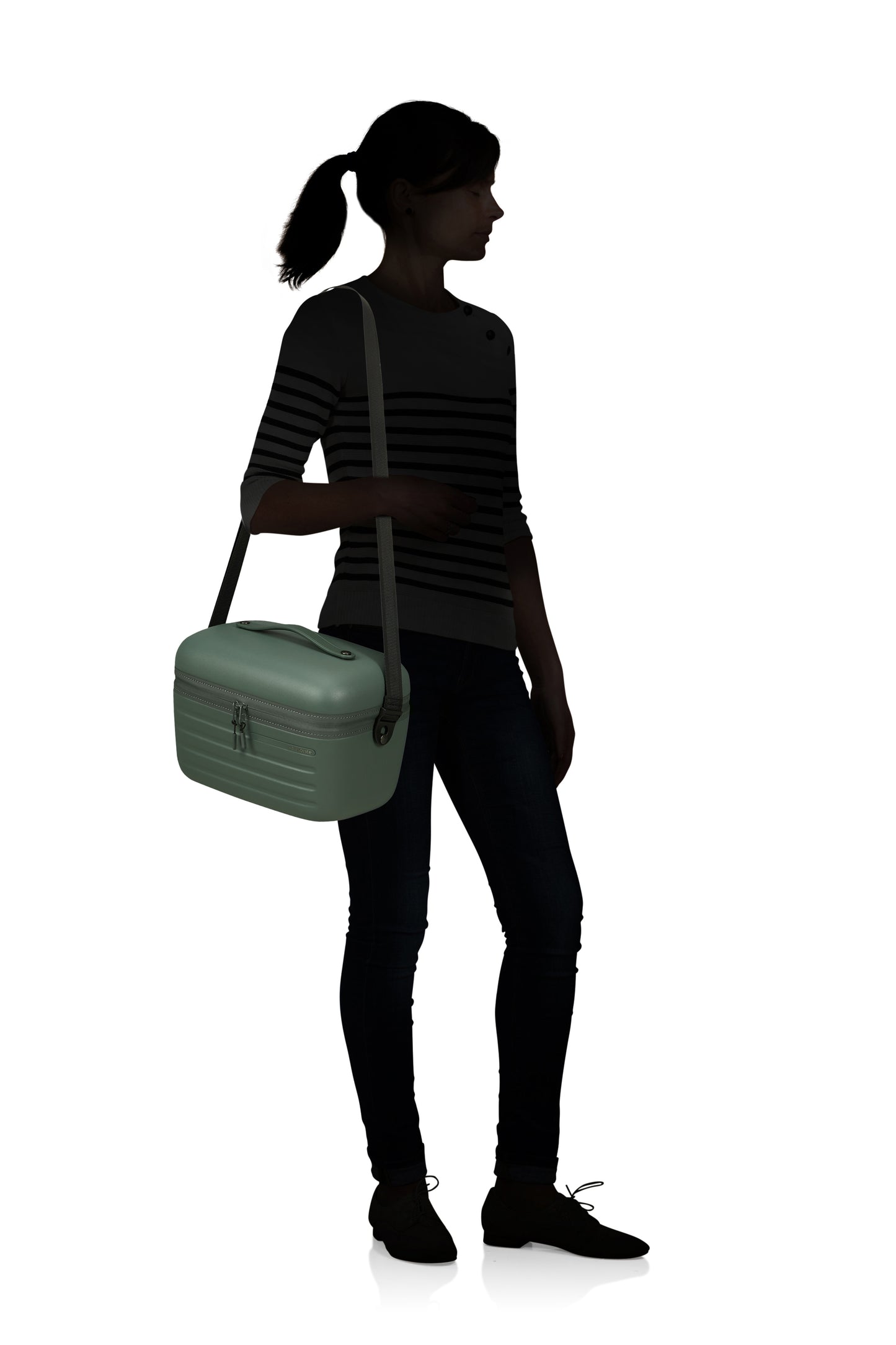 Samsonite STACKD beauty case  sage