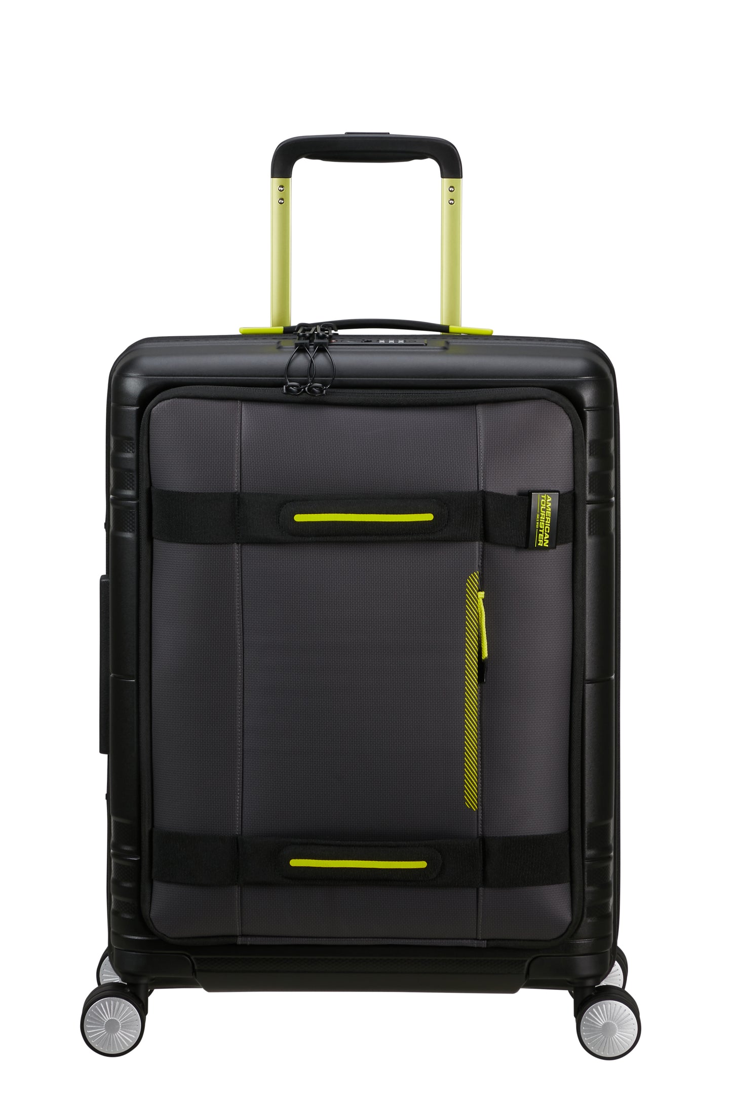 American Tourister  Hello Cabin  sp 55 exp  black lime
