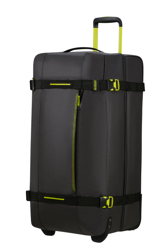 URBAN TRACK duffle/wh L  coated black lime