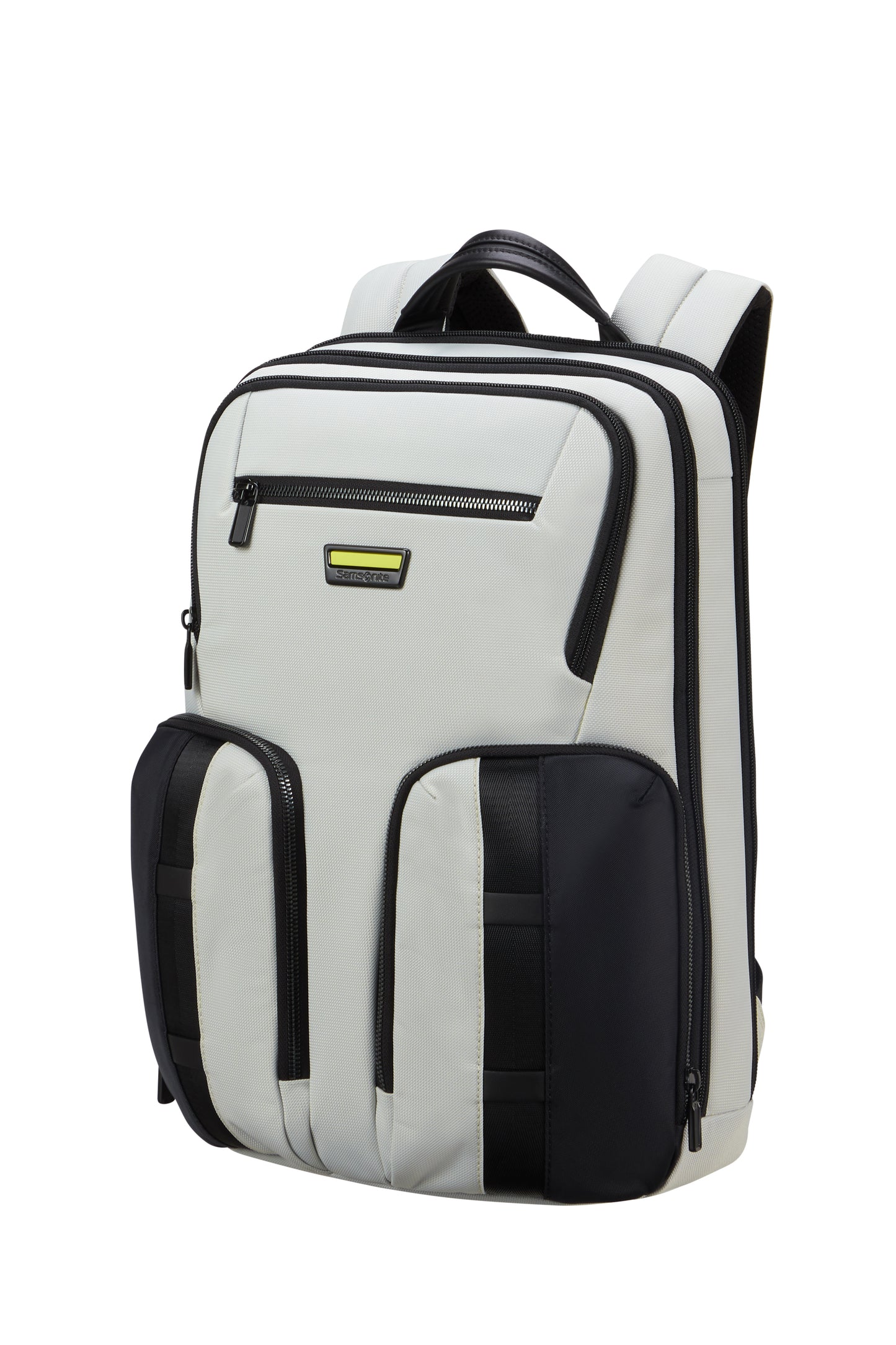 URBAN-EYE   backpack 15.6"  light grey/lime