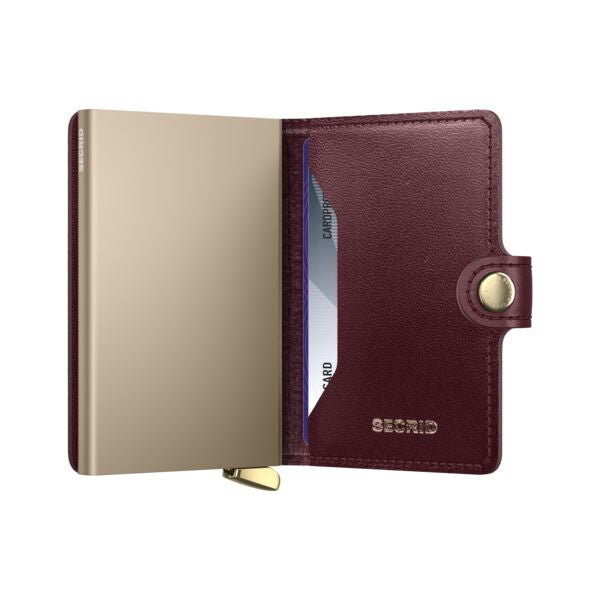 Secrid Premium Miniwallet   Emboss  diamond bordeaux