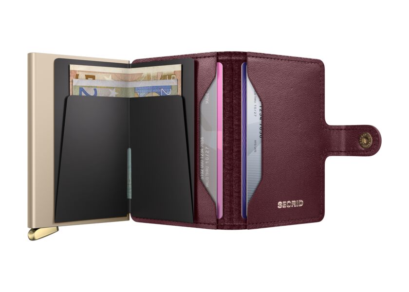 Secrid Premium Miniwallet   Emboss  diamond bordeaux