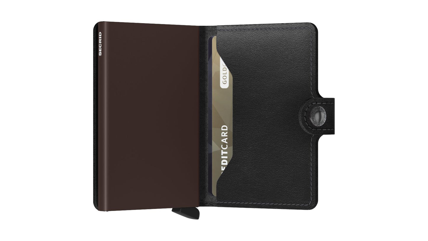 Secrid Miniwallet Original  Black-brown
