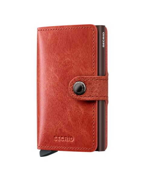 Secrid Miniwallet   Vintage  orange
