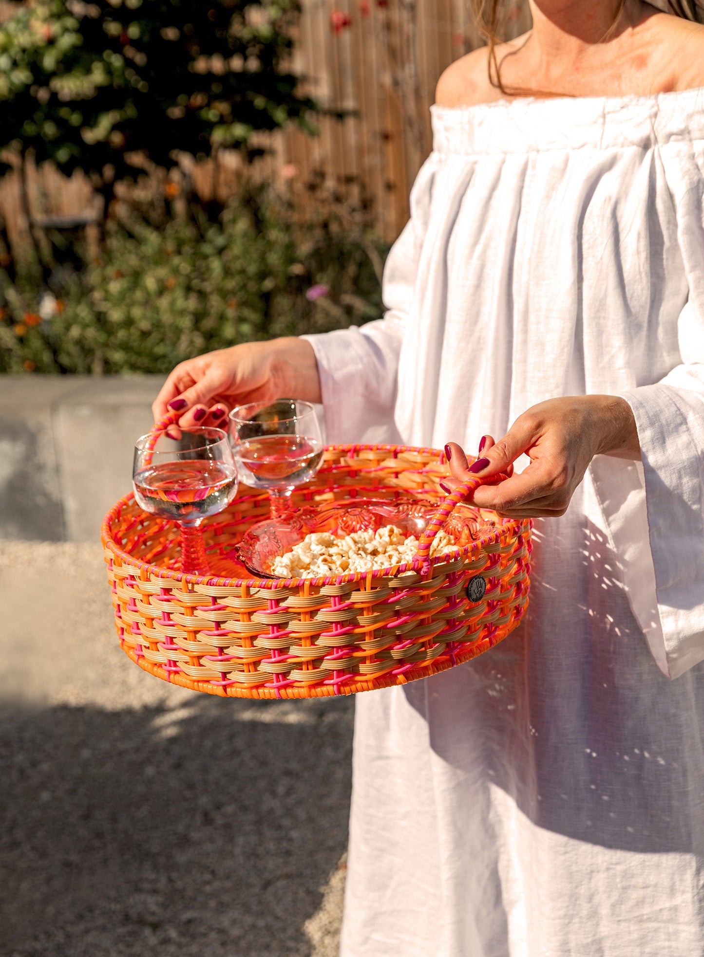 Handed By - POPPY - basket tray