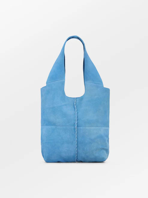 BeckSöndergaard  Suede Demi bag  Azure blue