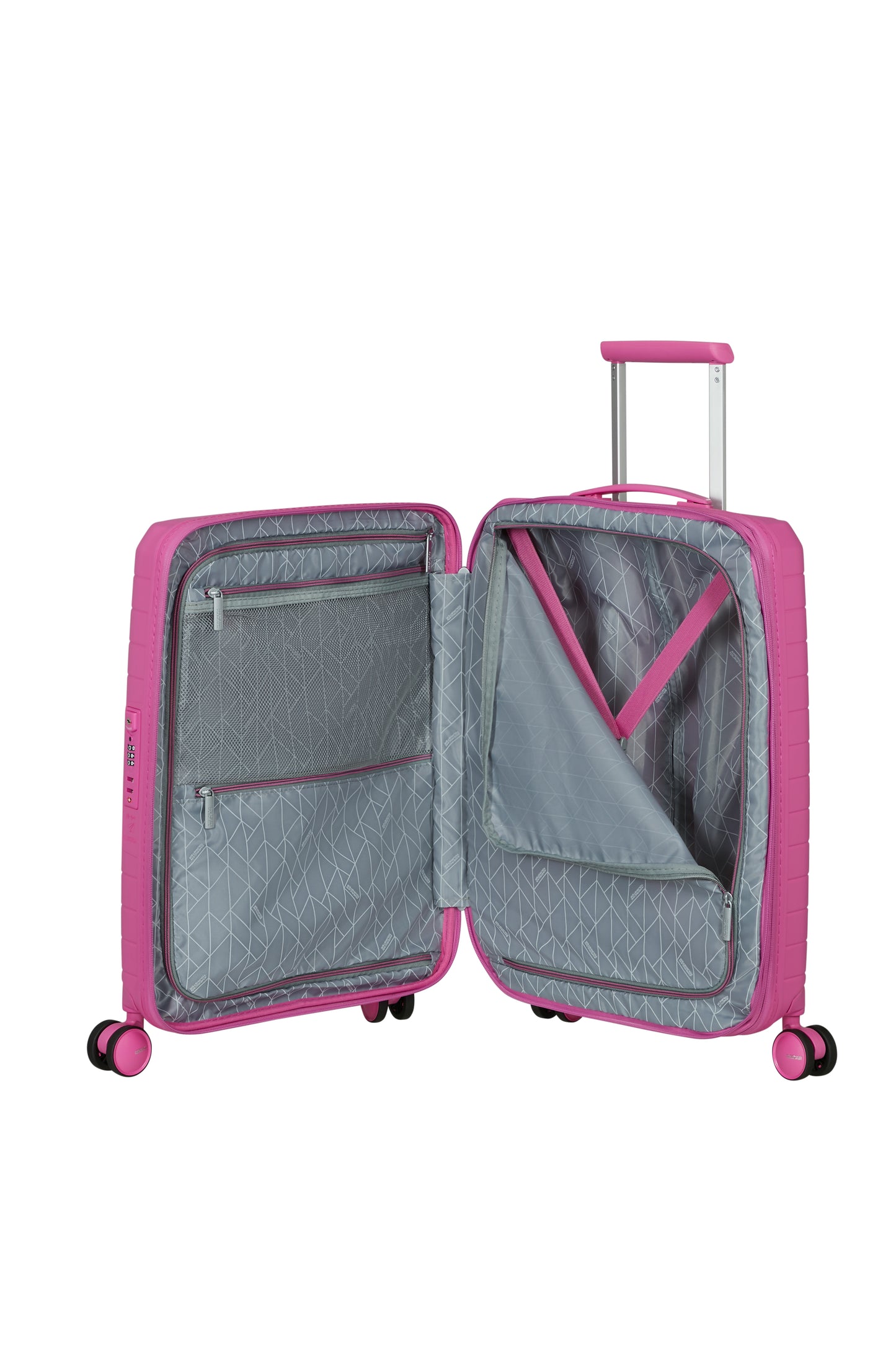 American Tourister  FASTFORWARD  spinner 55 exp elec.fuchsia