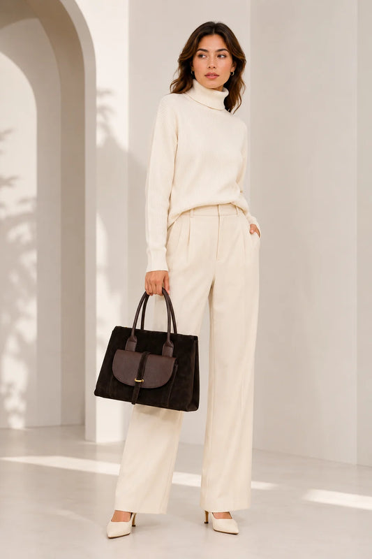 Mondieux Madame   JANINE  (suede)  bruin