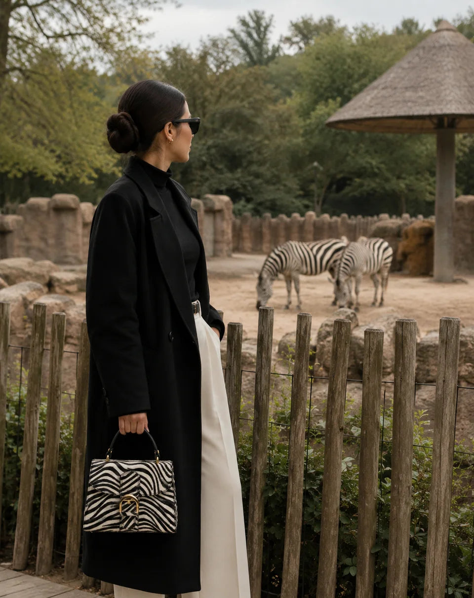 Mondieux Madame   DELEY Zebra  zwart