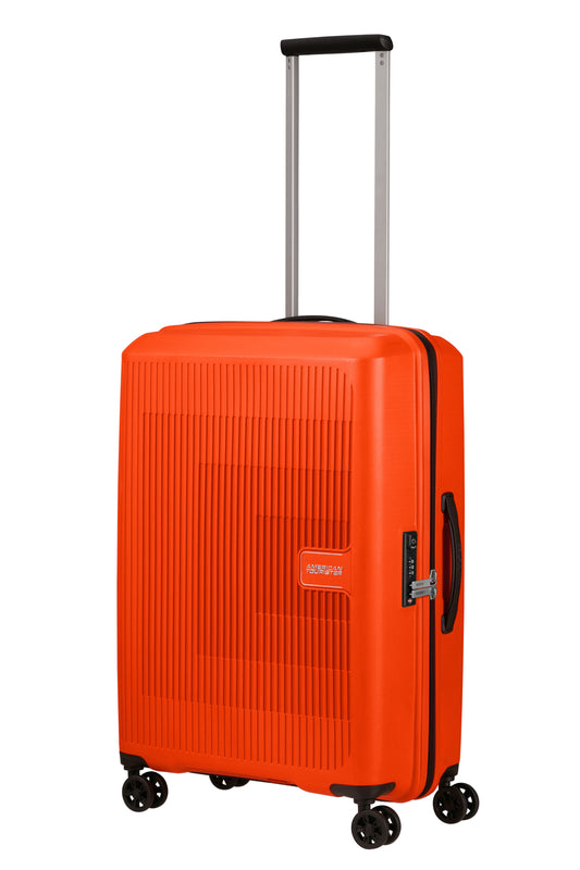 American Tourister AEROSTEP spinner 67 exp.  Bright Orange