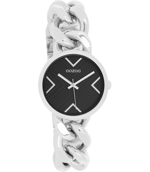 Oozoo C11126  zilver (black)