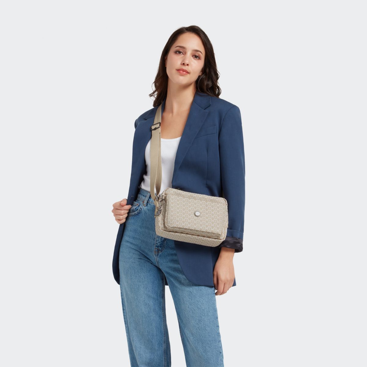Kipling Abanu M  signature beige
