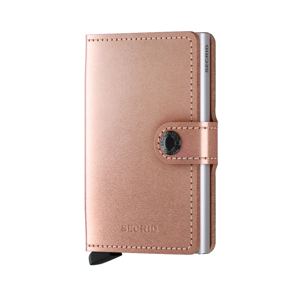 Secrid Miniwallet Metallic rose