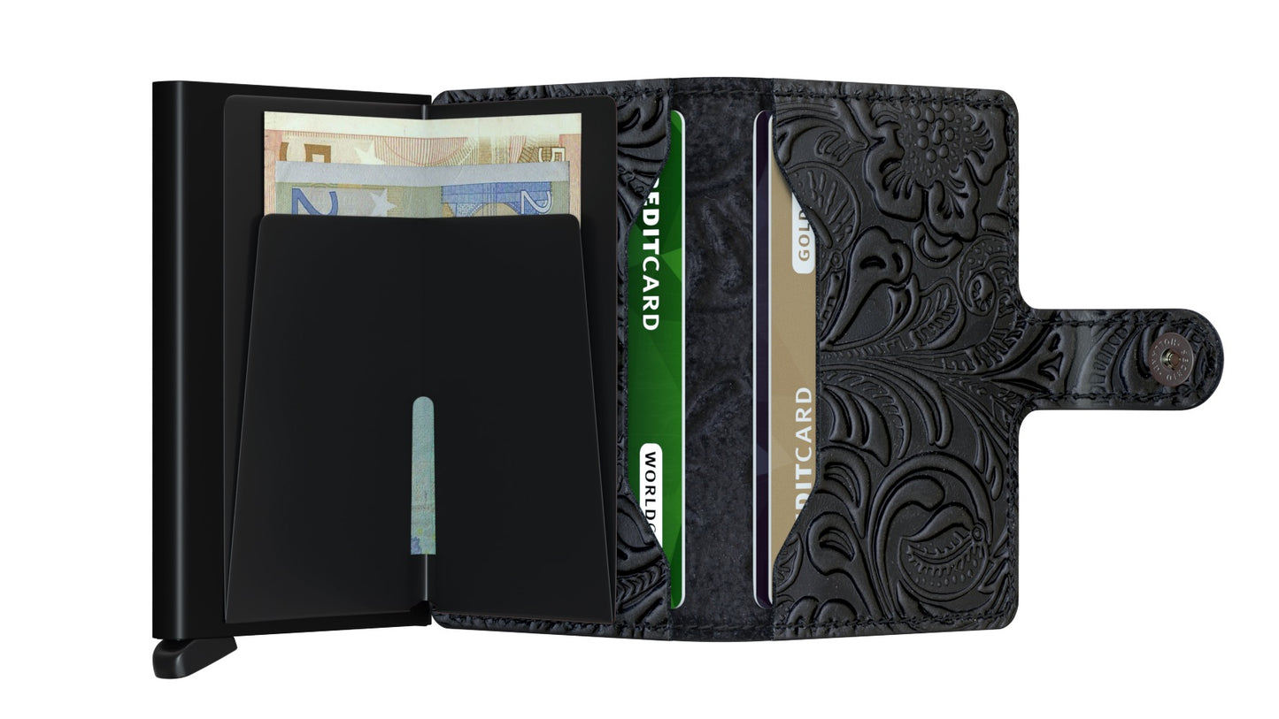Secrid Miniwallet Ornament black