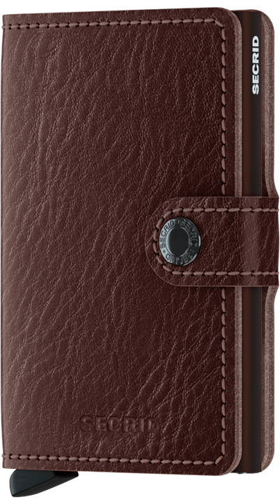Secrid Miniwallet Vegetable tanned  expresso-brown