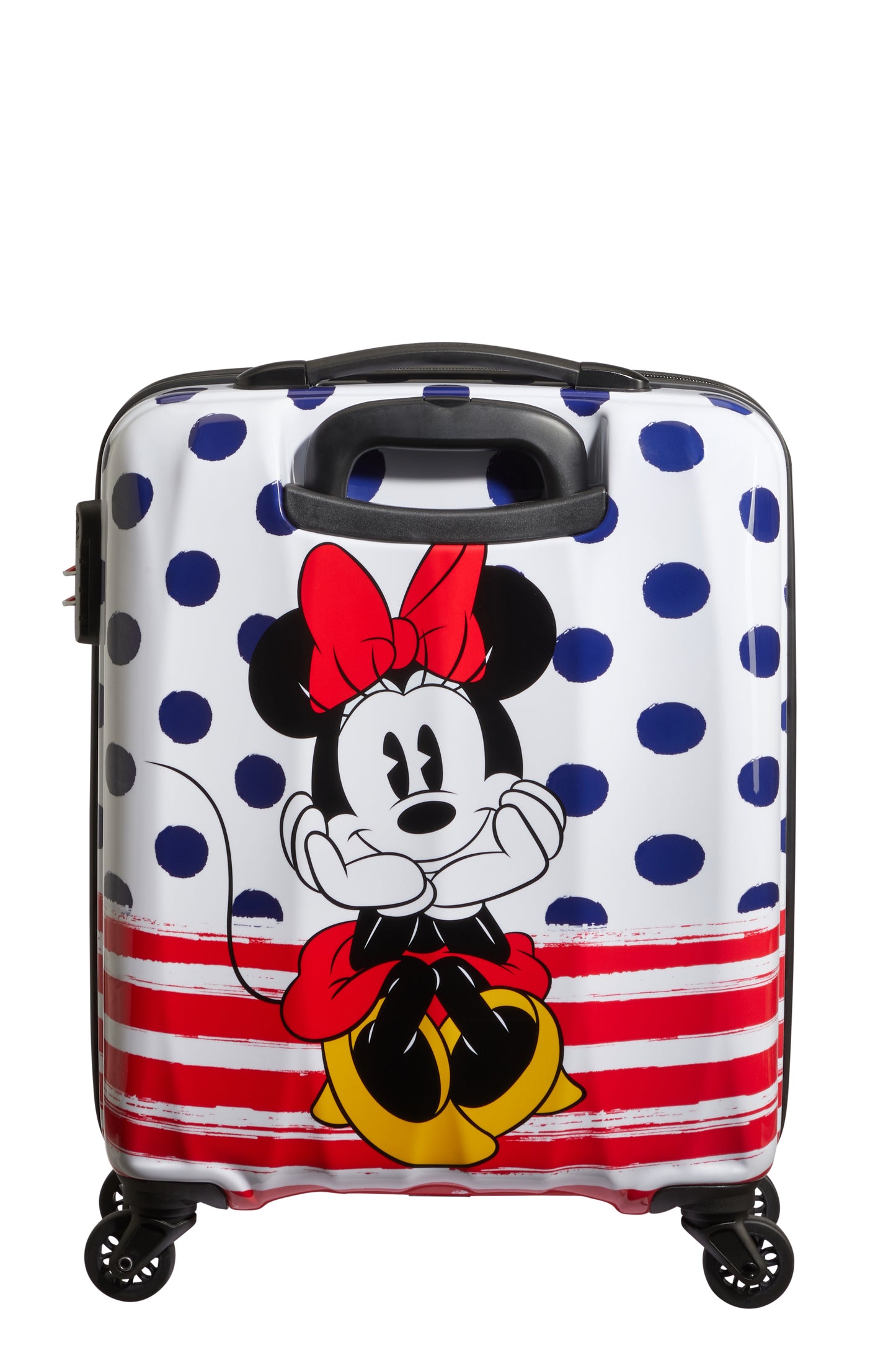American Tourister  Disney Legends /spinner55/ Minnie blue dots