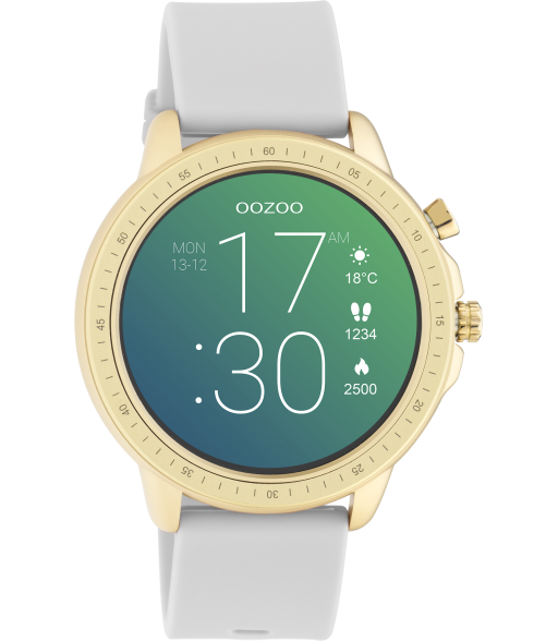 Oozoo Smartwatch  Q00317  Steengrijs-goud