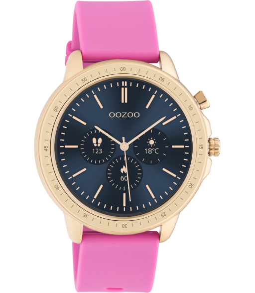 Oozoo Smartwatch  Q00325  framboos-roségold