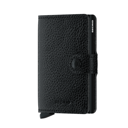 Secrid Miniwallet Vegetable tanned  black-black