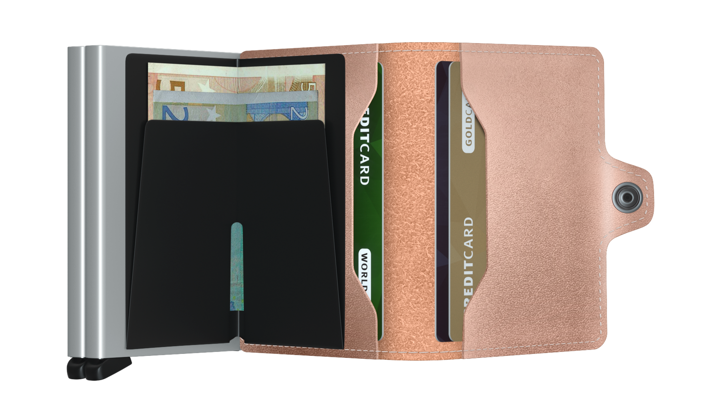Secrid Twinwallet Metallic rose