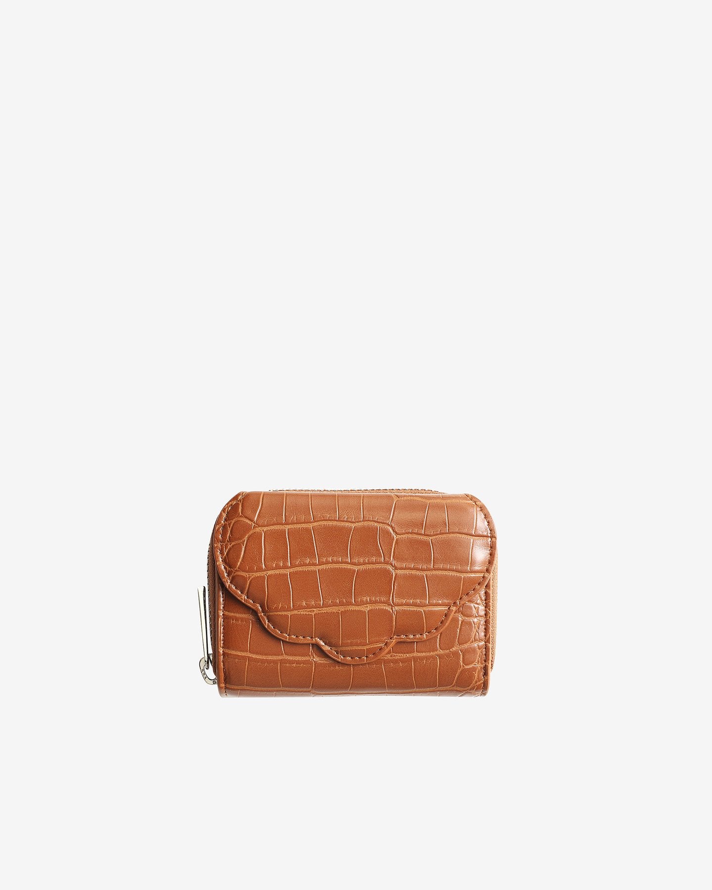 HVISK  wallet shell matte cr.  gingr bread brown