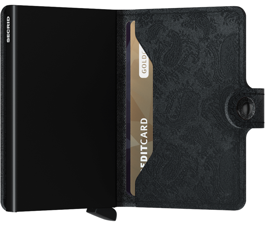 Secrid Miniwallet Paisley Black
