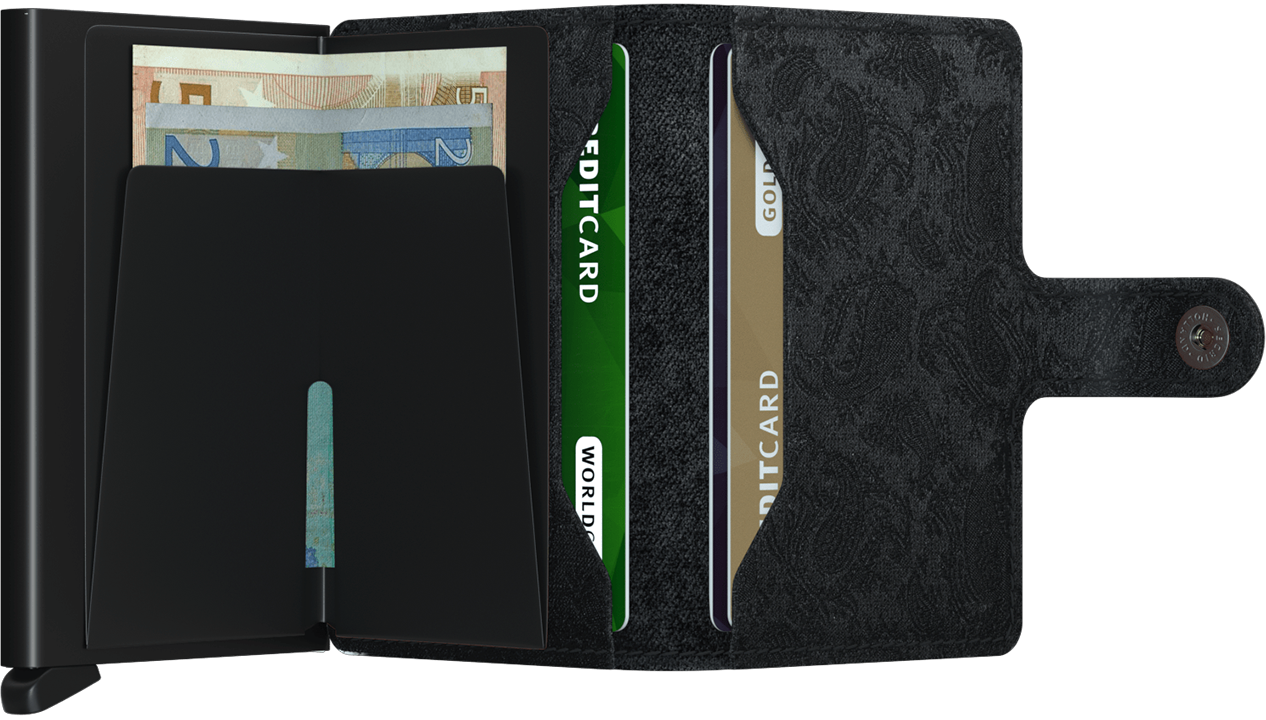 Secrid Miniwallet Paisley Black