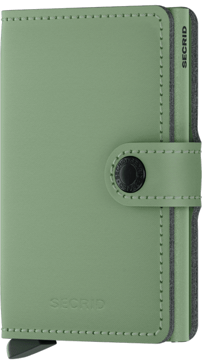 Secrid Miniwallet   Yard  Powder Pistachio