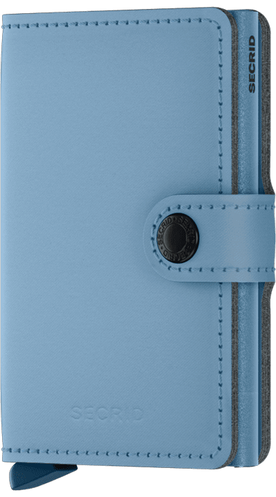 Secrid Miniwallet   Yard Powder  Sky blue