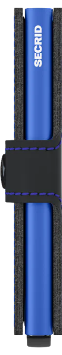 Secrid Miniwallet  Matte  Black-Blue