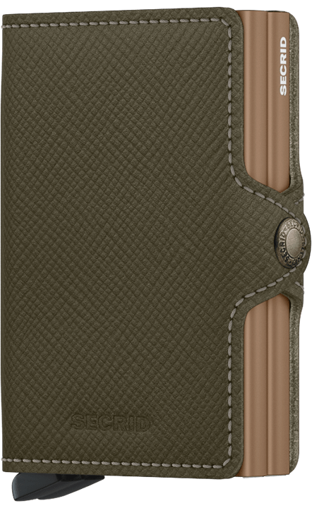 Secrid Twinwallet Saffiano Olive